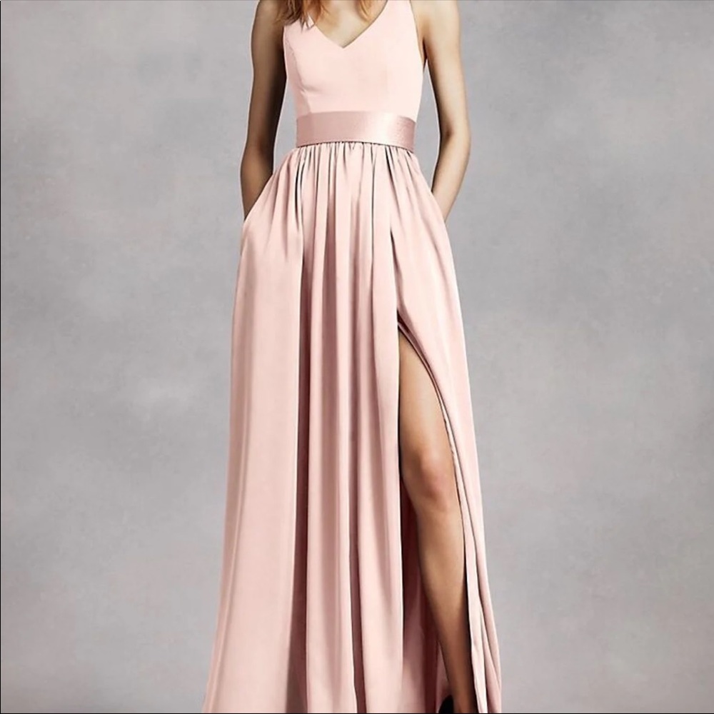 Blush “White by Vera Wang” Dress